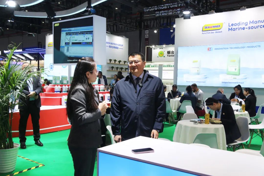 金牌赞助企业海大生物全新亮相上海CAC国际农化展,以科技实力献礼25周年